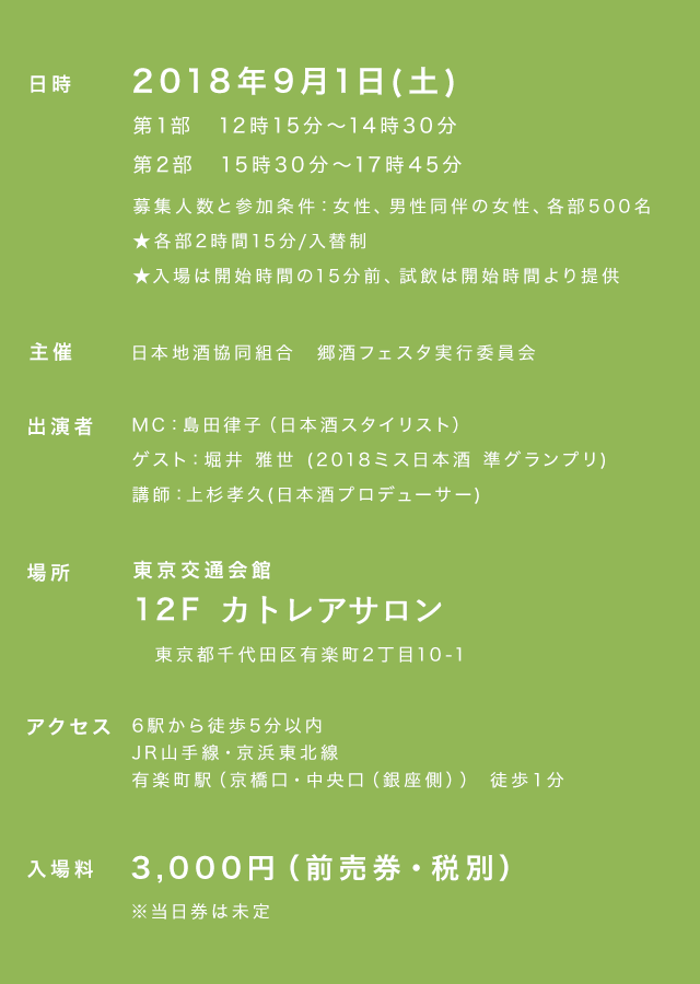 郷酒フェスタ